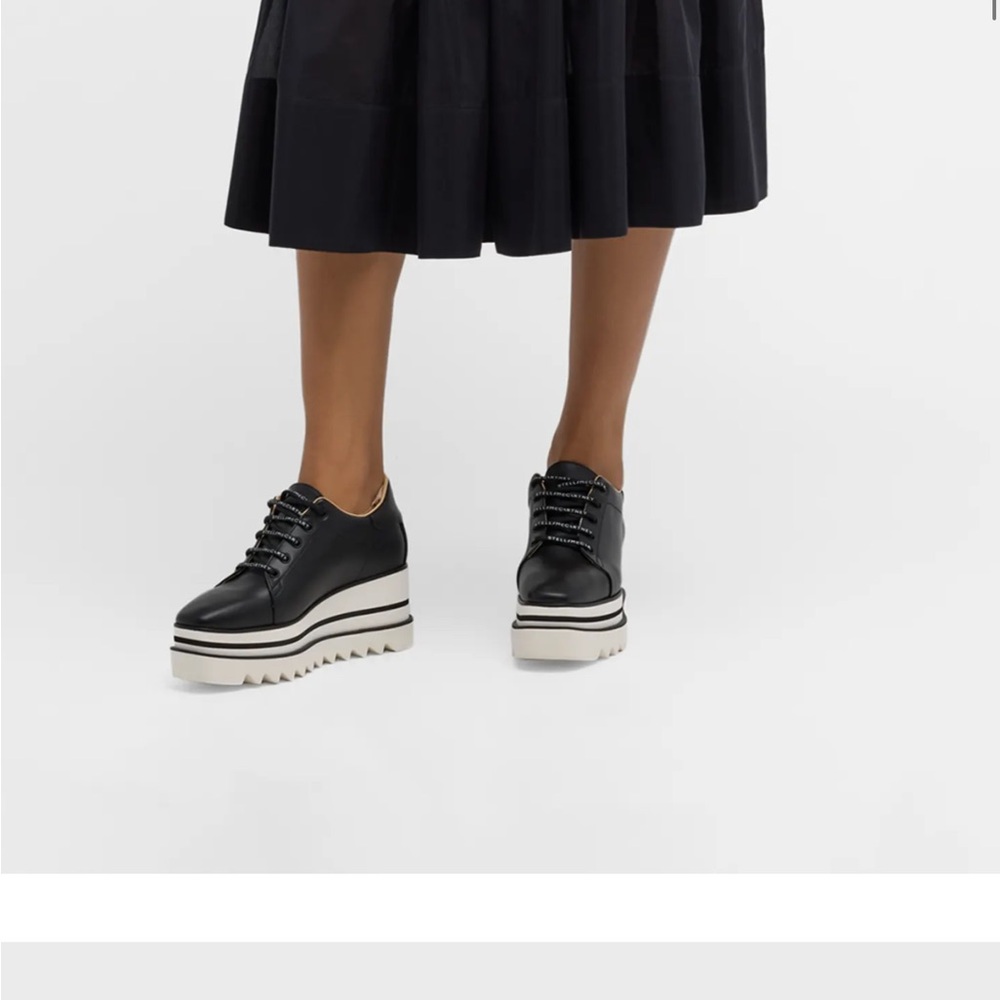 Pre-loved Stella McCartney Sneak-Elyse Platform Sneakers
